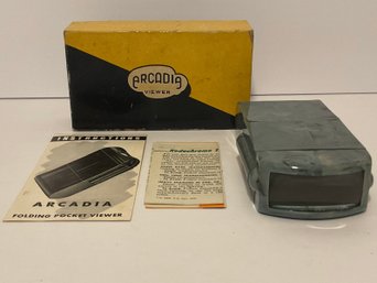Vintage Arcadia Manufacturing Co. Viewer, Original Box
