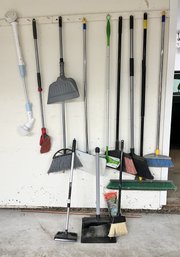 Cleaning Tools Youkoda Scrubber, Assorted Brooms & Dust Pans