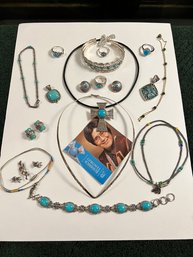 Turquoise, Sterling Silver, American Indian, Leather, And More