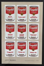 Andy Warhol Cambells Soup I, 1968 Vintage Poster