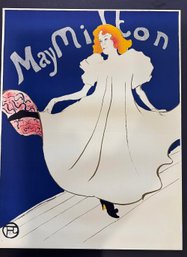 Toulouse Lautrec Original Art Print Lithograph On Rives Paper