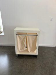 William Sonoma 2 Compartment Laundry Cart #2