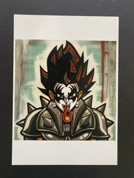 Kiss Poster By Artist Keith Ciaramello.