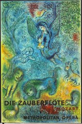 Chagall Metropolitan Opera Lithograph.