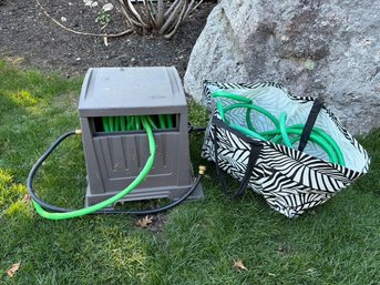 Suncast Garden Hose Hideaway Reel & Extra Hose