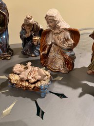 Ceramic Nativity Set