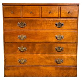 Ethan Allen Baumritter Solid Maple Chest Of Drawers - Made In Vermont - Early American (1 Of 2)