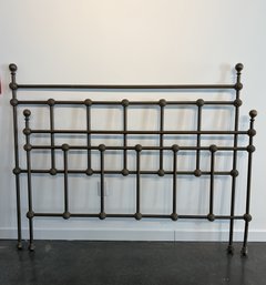 Cast Iron Pottery Barn Queen Size Bed Frame