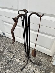 Cast Iron Fireplace Implements