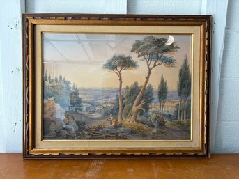 Original Frame Signed Art