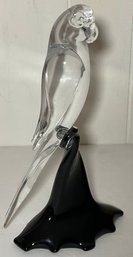 Seguso Murano Statuesque Glass Parrot