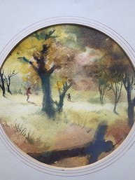 Ruth Baderian Original Fall Painting