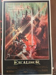 Excalibur Original Movie Poster