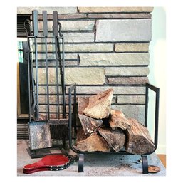 Lot Of Fireplace Items