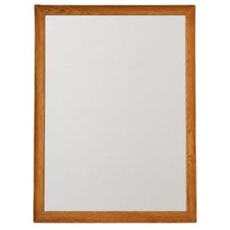 Large Mirror With Wooden Frame
