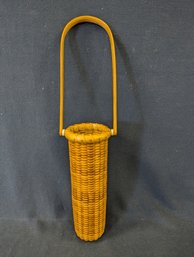 Nantucket Lightship Basket By Tom And Sheila Mazzei Dated 1985
