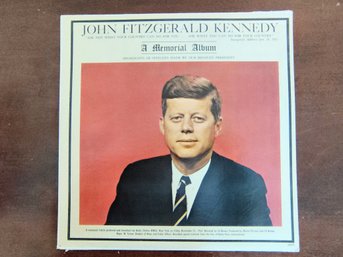 Original 1963 John F Kennedy Memorial Album