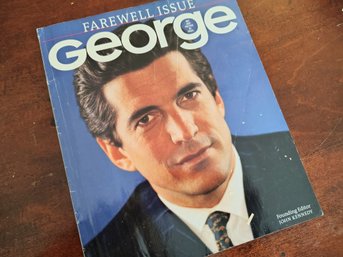 Final Issue Of George Magazine, Which Was Founded By John F Kennedy Jr, 2001