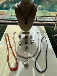 Kunzite, Sterling, Amber, And More