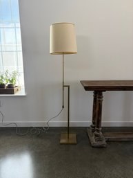 Vintage Laurel Lamp Mid-century Adjustable Brass Floor Lamp