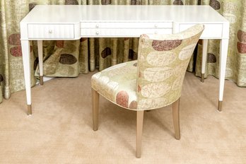 Barbara Barry For Henredon Desk With Donghia Side Chair