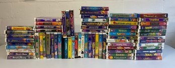 Collection Of Children's Movies On VHS Tapes