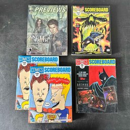(4) Scoreboard Comics With A Preview Comic
