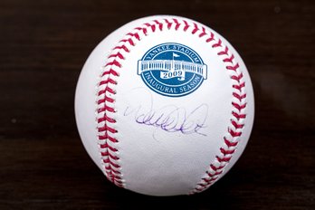 Derek Jeter Autographed 2009 World Series Baseball