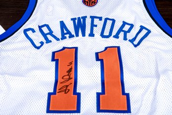 New York Knicks Autographed Crawford Jersey