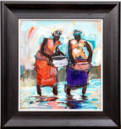 Painting On Board, Signed Dated '08