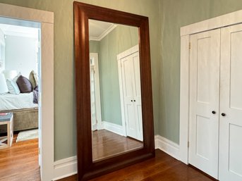 Massive Crate & Barrel Oversized Framed Floor Length Mirror