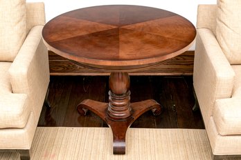 Baker Milling Road Mahogany Veneered Pedestal Table