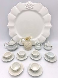 Miniature Childrens Tea Set & Cofermanagh Beller Irish Creamer With Antheor French Plate