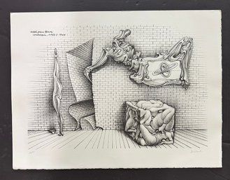 Hans Bellmer, Souterrain No. 13, Original Lithograph By Hans Bellmer