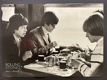 Rolling Stones Jean C Desaint Vintage Poster
