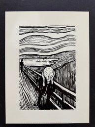 Edvard Munch The Scream 1895 Art Print