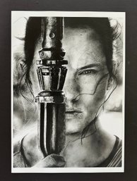 Rey Star Wars Iris Print NYCC Exclusive
