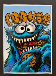 Cookie Monster By Keith Caramellio.