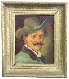 Karoly Puk (Czech, B. 1934-), Portrait Of A Church Official