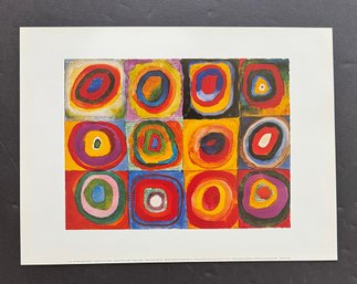Kandinsky Rings Art Print