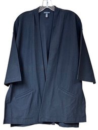 Eileen Fisher Cardigan In Black