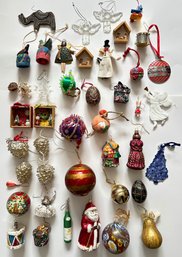 Over 40 Vintage & Modern Christmas Ornaments