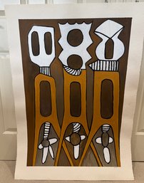 Original Painting On Super Heavy Weight Fiber Paper