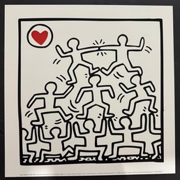 Keith Haring Pop Shop Quad Fine Art Print