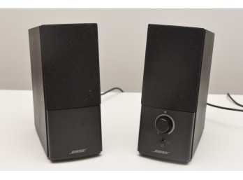Pair Of Bose Companion II Series Computer Speakers