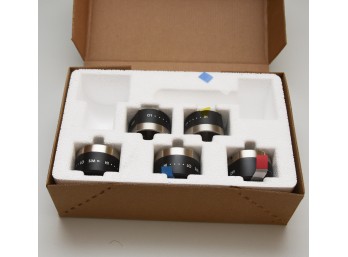 Set Of (5) Sub Zero Stove Knobs New In Box
