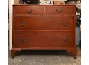 VIntage Solid Fruitwood (3) Drawer Dresser