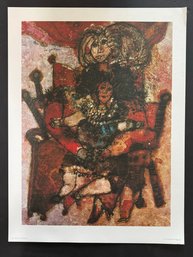 Theadore Tobiasse  Maternity Offset Lithograph 1979