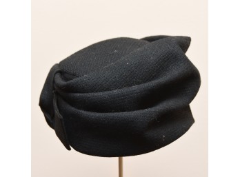 Vintage 1940s Bonwit Teller Sally Victor Style Turban Hat