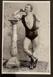 Vintage Muscle Guy Large Format Iris Print